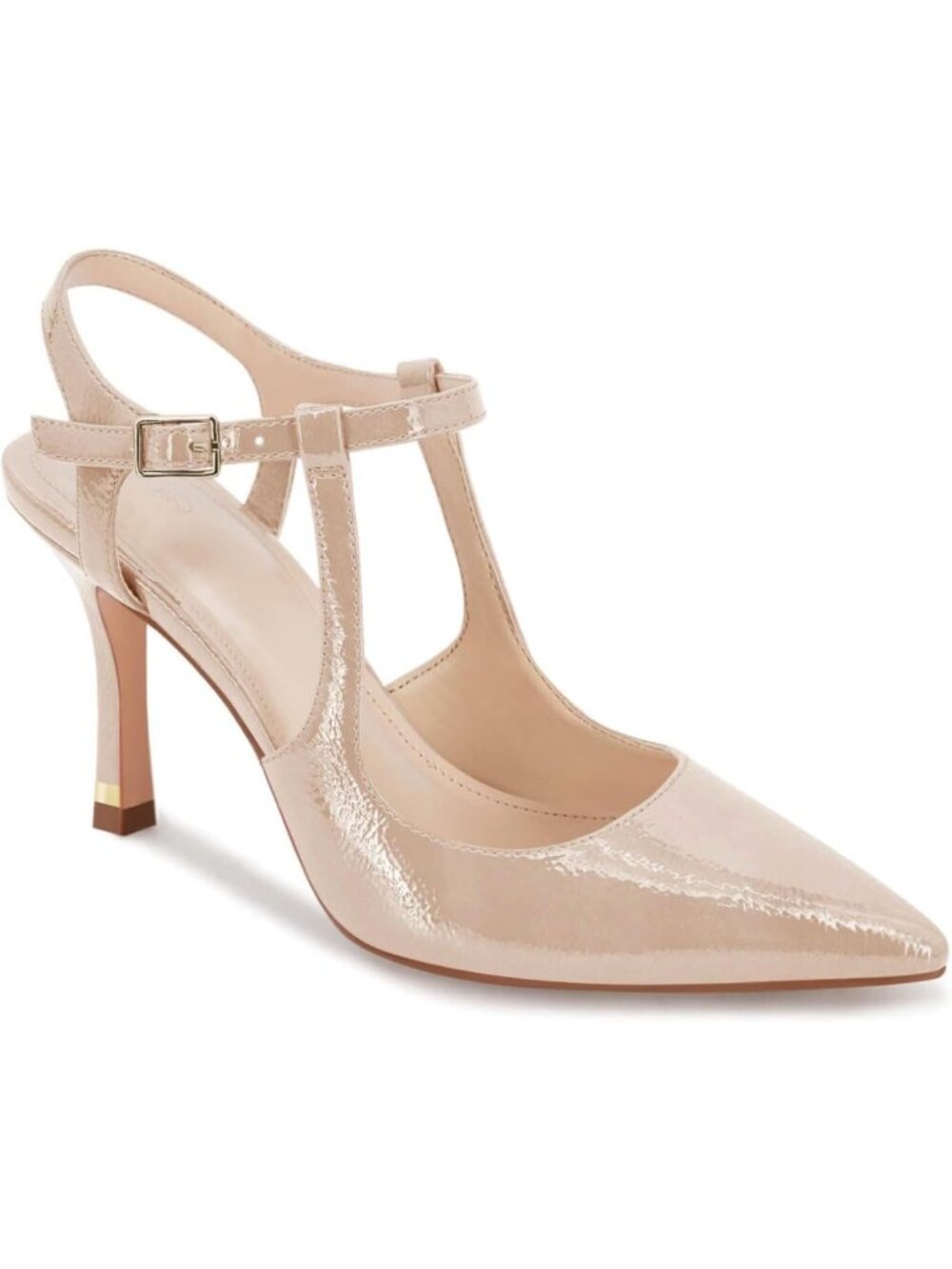 Stylish Women's High Heels - Pointed Toe Ankle Strap Stiletto Pumps for Office